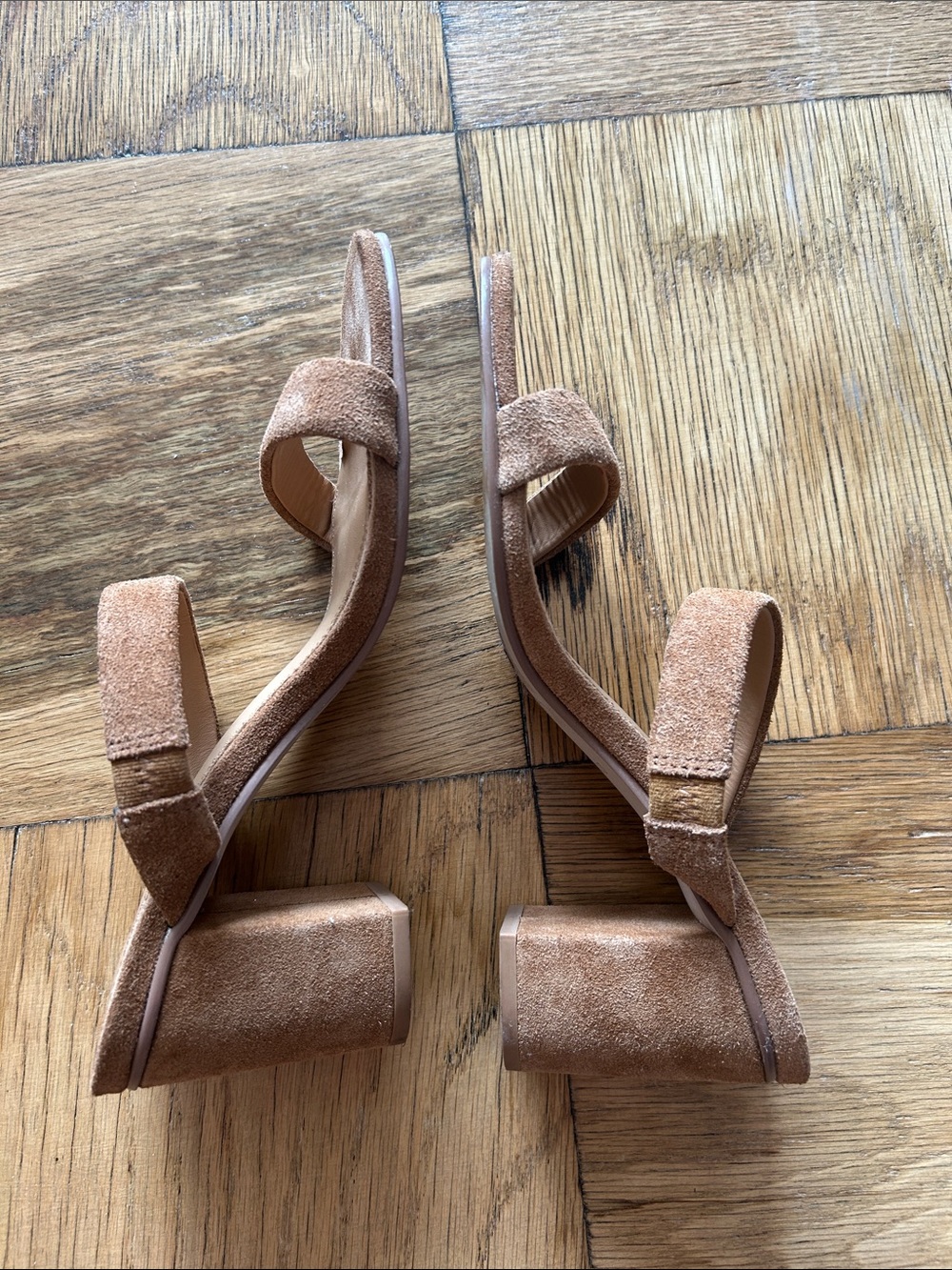 Soludos Ines Heel in Walnut - Picture 3 of 5